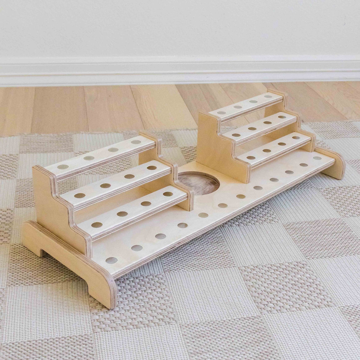 wooden display for tonie figures.