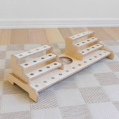 wooden display for tonie figures. 